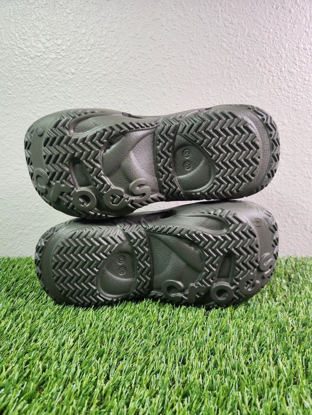 Crocs Caged Clogs ‘Dusty Olive’ Green 211141-3J5 Women - Picture 6 of 7